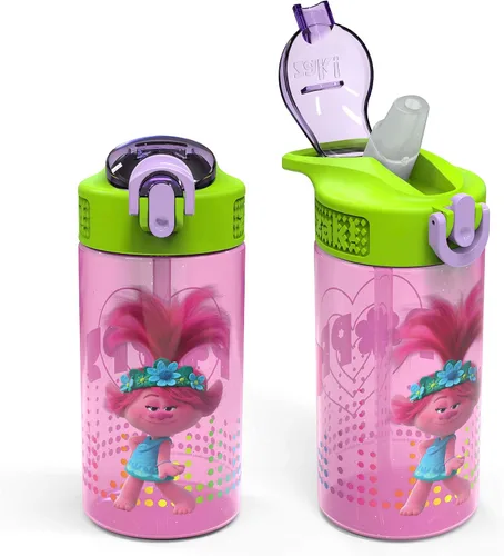 Miniatura 39 de Zak Designs Marvel Spider Man - Botella de agua para niños con cubierta de boquilla y aro de transporte, hecha de plástico duradero, diseño