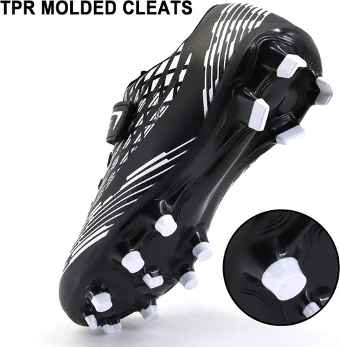 Miniatura 5 de Zapatos de fútbol para niños y niñas, zapatos de fútbol FGAG para interiores y exteriores, zapatos de entrenamiento para adolescentes