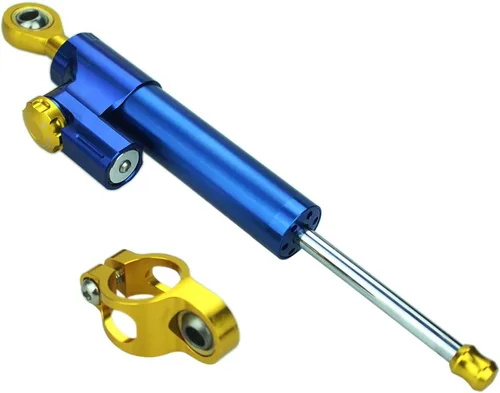Miniatura 8 de Amortiguador de dirección universal ajustable para motocicleta, compatible con GSXR 600 750 GSR750(K4) 2001-2005, GSXR600 2006-2010, GSXR1000