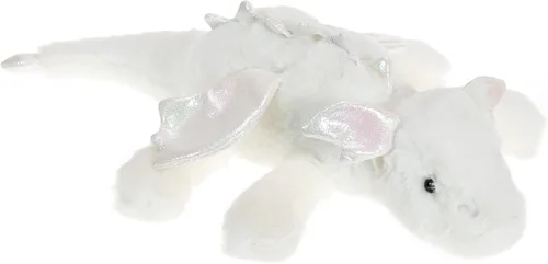 Miniatura 11 de Apricot Lamb Toys Peluche de Dragón Dinosaurio Ciruela Acostado Animal de Peluche Suave y Tierno Perfecto para Niño (Dragón Rojo, 15 Pulgadas)