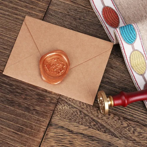 Miniatura 7 de Sello personalizado Sello de cera de invitación de boda personalizado Sube tu foto de logotipo (logotipo de la foto)