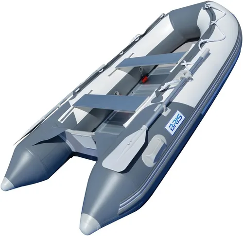 Miniatura 4 de BRIS Bote inflable de 10.8 pies para pesca de rafting bote de pontón tierno