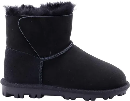 Miniatura 2 de Botas de piel de oveja para mujer (9, negro, numéric_9), Negro