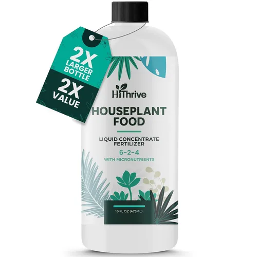 Fertilizante para plantas de interior de 16 onzas, alimento multiusos para plantas de interior, hace más de 87 galones, alimento vegetal para
