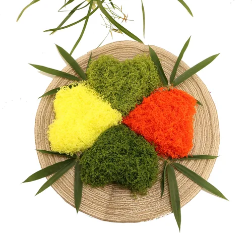 Miniatura 6 de Musgo simulado verde oscuro, briófitos artificiales, adecuado para decoración de musgo, manualidades verdes, arte de jardinería, jardín de Navidad