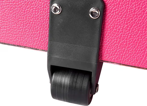 Miniatura 3 de DormCo Texture® Brand - Baúl con ruedas - Rosa cereza - Grande