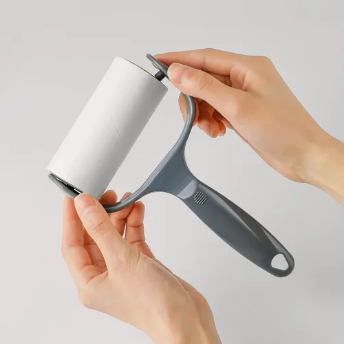 Miniatura 5 de Rodillo adhesivo plano para sofá, silla de escritorio, cama de perro y gato, rodillo de pelusa para mesa de balliar, removedor de pelusa de pelo