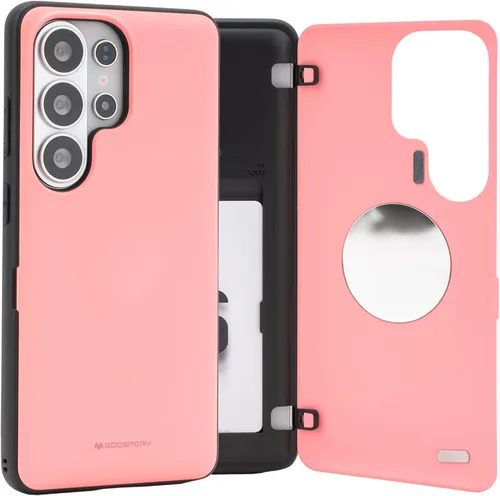 Miniatura 135 de GOOSPERY Funda tipo cartera para Samsung Galaxy S22 Ultra, [tarjetero] parachoques magnético de puerta con cierre automático, cubierta protectora