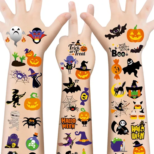 Miniatura 15 de 320 patrones de tatuajes temporales, 36 hojas de tatuajes temporales, accesorios de tatuaje falsos impermeables de animales, dinosaurio, mariposa