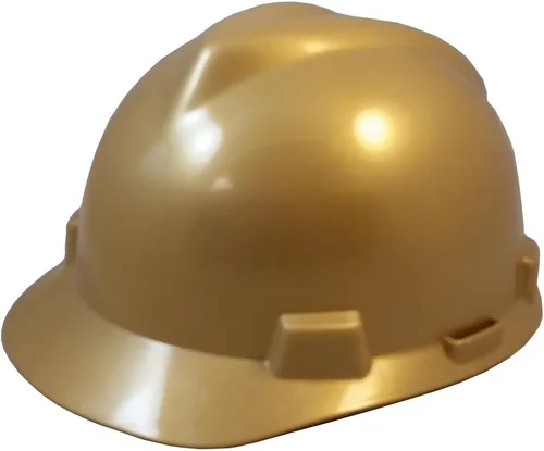 Miniatura 11 de MSA V-Gard Jumbo (grande), gorras con suspensiones FasTrac III y práctica bolsa de mano Púrpura