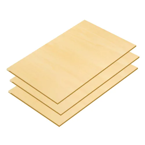 Miniatura 3 de 10 hojas de tilo de 16 x 12 x 1/8 pulgadas, tableros de madera sin terminar, tilo de 0.118 in para corte láser, artes y manualidades, pintura
