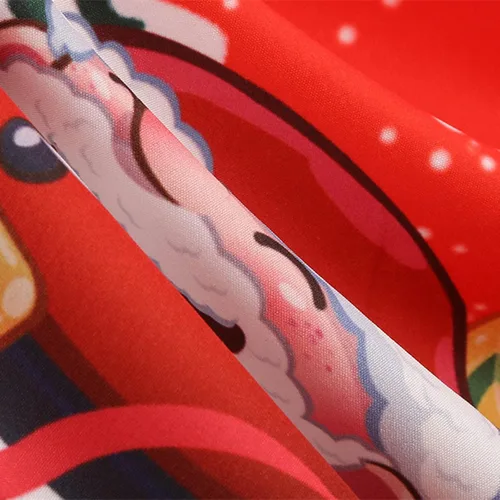 Miniatura 7 de Vestido de manga larga con dobladillo con estampado delgado para mujer