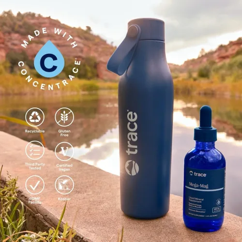 Miniatura 6 de Trace Minerals Mega-Mag - Suplemento de magnesio líquido para vitalidad y apoyo energético - Salud muscular, ósea y nerviosa - Gotas diarias