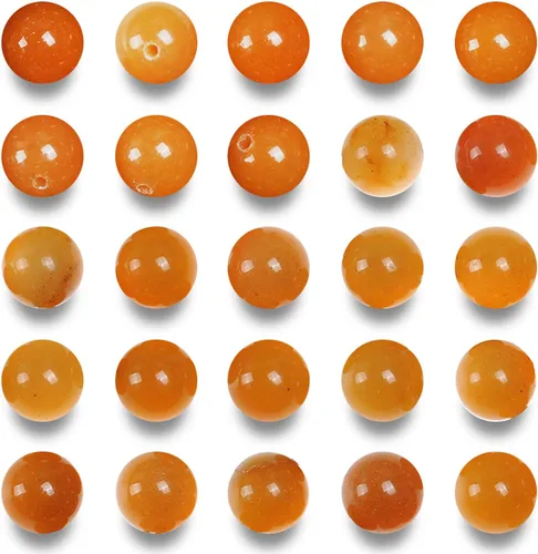Miniatura 25 de Cuentas de apatita para hacer joyas 0.236 in Cuentas redondas de piedra para pulseras piedra de jaspe natural 60pcs/Strand