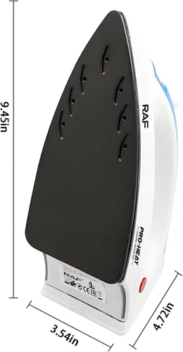 Miniatura 2 de Plancha eléctrica, plancha de vapor, 1200 W, vaporizador, portátil y portátil, con cinco controles de temperatura, elimina rápidamente los olores