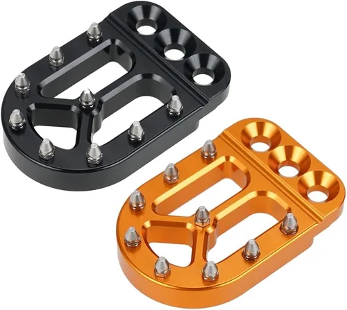 Miniatura 6 de Para KTM 790 Adventure R S 2018-2022 890 Adv - Palanca de freno de pie trasero ajustable para motocicleta, almohadilla de clavija, placa de Negro