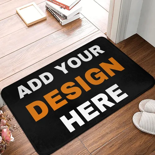Tapete personalizado para puerta delantera, divertido tapete de entrada para interiores y exteriores, tapete de entrada para el hogar, oficina,
