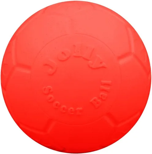 Miniatura 3 de Juguete para perros Jolly Pets - Pelota de fútbol flotante y rebotadora mediana, 6 pulgadas de diámetro, verde manzana (SB06 GR)