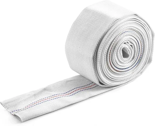 Miniatura 9 de QWORK Manguera de lavado a contracorriente, manguera contra incendios de descarga flexible de 2 pulgadas de diámetro interior x 65 pies, manguera