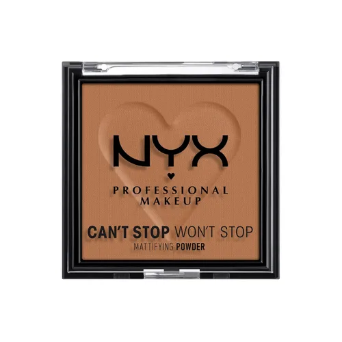 Miniatura 16 de NYX Professional Makeup Can't Stop Won't Stop - Polvo compacto matificante (claro)