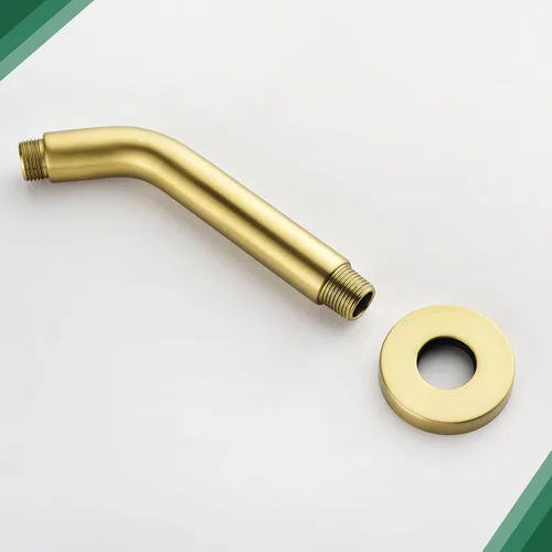 Miniatura 9 de Juego de grifo de ducha de 3 manijas, sistema de ducha con boquilla de bañera, juego de grifo de bañera, juego combinado de cabezal de ducha, Oro