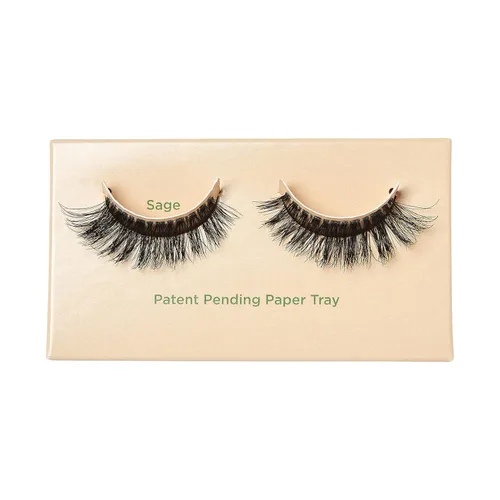 Miniatura 7 de KISS Pestañas postizas Sister Nature, fáciles de usar y más fáciles en el planeta, cabello 100% natural, acabado de pestañas finas y esponjosas