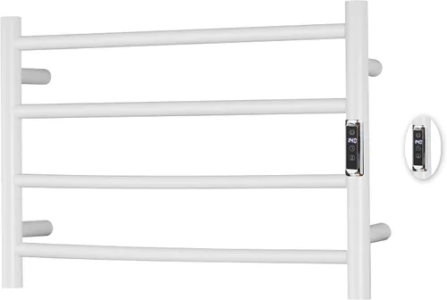 Miniatura 9 de Toalleros térmicos para baño, calentadores eléctricos de toallas para montar en la pared con temporizador y control de temperatura, calentador