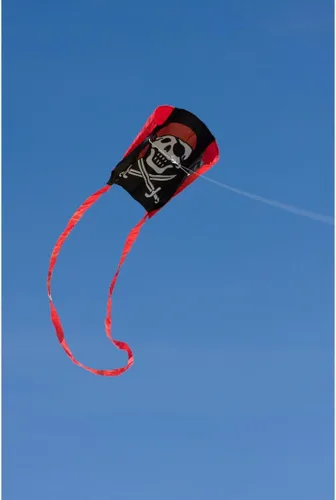 Miniatura 4 de HQ Cometa de una sola línea de trineo de bolsillo de cometas - Jolly Roger
