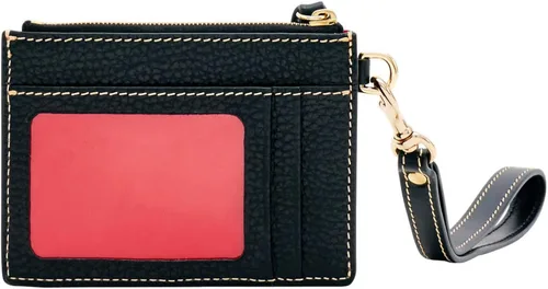 Miniatura 4 de Dooney & Bourke Bolso de mano, Pebble Grain Top Zip Card Case Wristlet