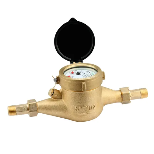 Miniatura 18 de DN15 Medidor de Agua 1/2" NPT, Certificación ISO4064, Medidor de Flujo Cúbico de Agua, Medidor de Agua Fría para Jardín/Hogar