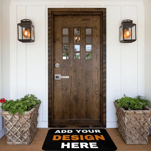 Miniatura 5 de Tapete personalizado para puerta delantera, divertido tapete de entrada para interiores y exteriores, tapete de entrada para el hogar, oficina