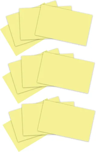 Miniatura 11 de Post-it Notas súper adhesivas de papel 100% reciclado, amarillo canario, 3 pulgadas x 5 pulgadas, 12 blocs de notas adhesivas, 70 hojas por bloc