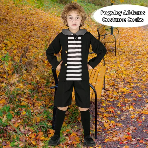 Miniatura 6 de Zando Calcetines deportivos de algodón con tres rayas para niños y niñas, uniforme de tubo, lindo tubo hasta la rodilla