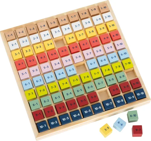Miniatura 3 de small foot Wooden toys Small Foot Wooden Toys Learning Multiplication Table "Educate" juguete educativo diseñado para niños a partir de 6 años