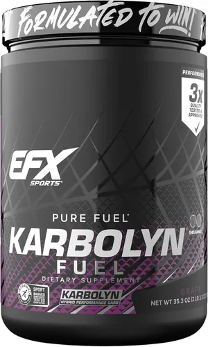 Miniatura 19 de EFX Sports Karbolyn Fuel Polvo de carbohidratos de absorción rápida Carga de carbohidratos, energía sostenida, recuperación rápida Sin