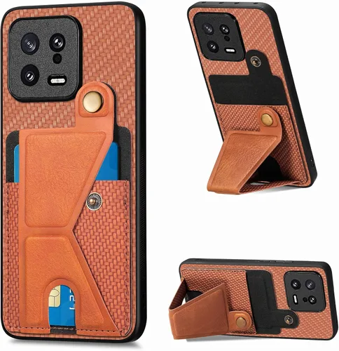 Miniatura 188 de Funda para Xiaomi Poco M5s 4G, Funda para Redmi Note 10 4G / Note 10S 4G / Note 11 SE (India) Funda de cuero PU ranuras para tarjetas Soporte