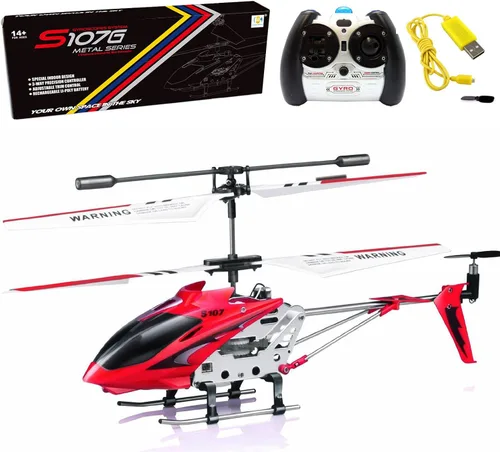 Miniatura 2 de Syma S107 / S107G R / C Helicóptero con giroscopio.
