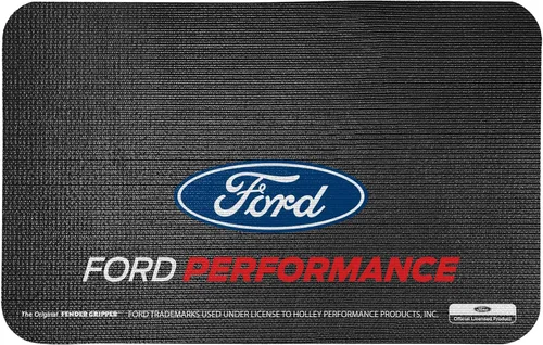 Fender Gripper Funda para guardabarros y protector de parachoques de automóvil con logotipo de Ford Performance | Producto oficial de Ford, ajuste
