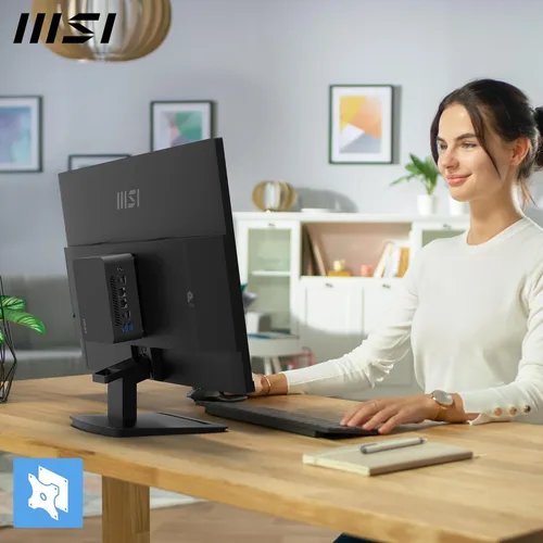 Miniatura 5 de MSI PRO MP243L E14 Monitor de oficina para juegos IPS 1920 x 1080 (FHD) de 24 pulgadas, 144Hz, Adaptive-Synch, listo para HDR, HDMI, puerto VGA
