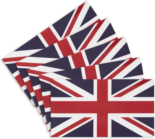 Miniatura 34 de CANTENDO 5 calcomanías adhesivas de la bandera de Italia, banderas italianas, calcomanías reflectantes de vinilo para automóvil, calcomanías