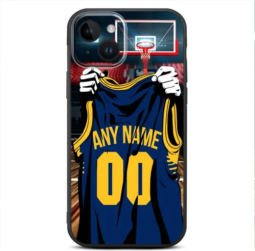 Miniatura 11 de Nombre y número personalizados de bricolaje – Camiseta de baloncesto de Oklahoma City – Funda de silicona líquida para iPhone 17 Air 16 15 Pro Max