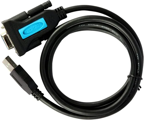 Miniatura 10 de TECHTOO Adaptador USB 2.0 a serie RS232, convertidor de cable serie USB con chip Prolífico chapado en oro