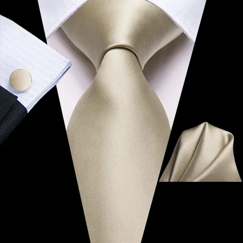 Miniatura 78 de Hi-Tie Corbatas de seda para hombre, diseño de cachemira a rayas, con bolsillo, gemelos cuadrados, conjunto formal de negocios