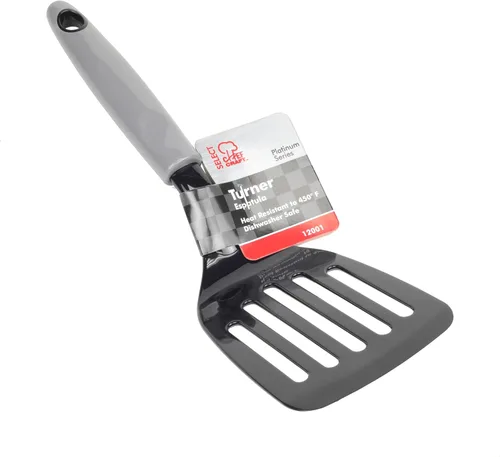 Miniatura 2 de Chef Craft Select - Espátula corta de nailon, 10.5 pulgadas, color gris