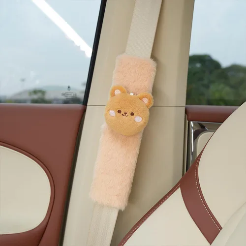 Miniatura 5 de Funda para el cuello del asiento de automóvil para bebé, Almohadilla de correa de bebé, Funda de correa de asiento de automóvil, Funda para cinturón