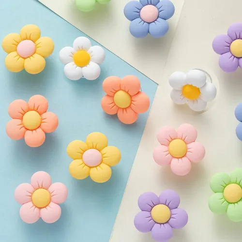 Miniatura 5 de NEVEGE Dijes de flores para zapatos para niñas, bonitos dijes de diseño para zapatos para adultos, adolescentes, niños, decoración de zapatos