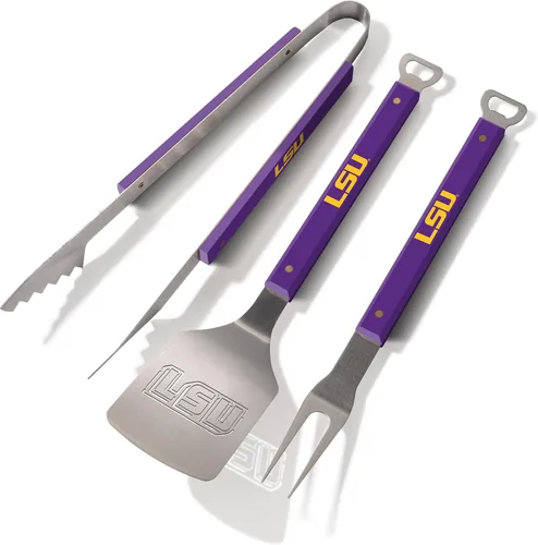 Miniatura 28 de YouTheFan NCAA Spirit Series - Juego de barbacoa de 3 piezas