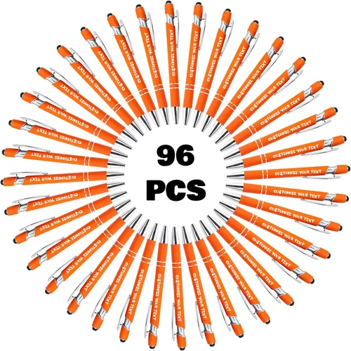 Miniatura 52 de AIFLM Bolígrafos personalizados con nombre a granel hasta 500 unidades de bolígrafos grabados gratis con tu nombre y texto para negocios
