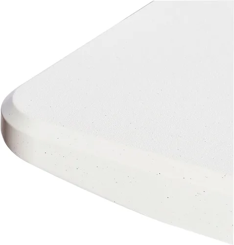 Miniatura 3 de Alera Mesa plegable rectangular de resina, borde cuadrado, 72 pulgadas de ancho x 30 pulgadas de profundidad x 29 horas, platino Platinado