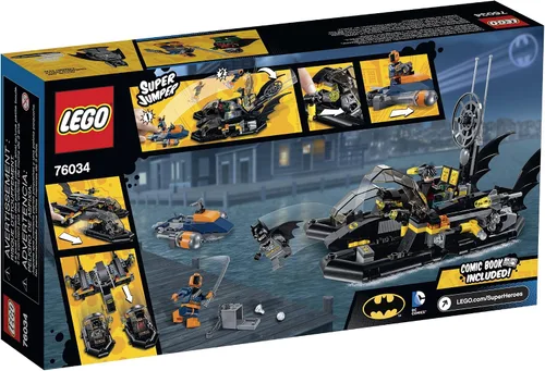Miniatura 3 de Superhéroes 76034 de Lego, Juego de Construcción de la Persecución del Puerto del Batibote